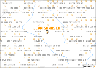 map of Eppishausen