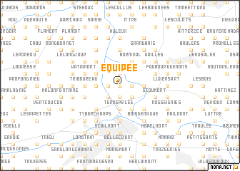 map of Équipée