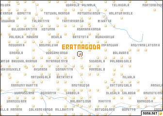 map of Eratnagoda