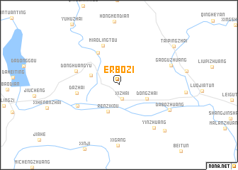 map of Erbozi