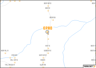 map of Erbo