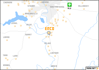 map of Erco
