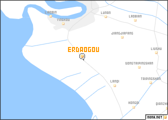 map of Erdaogou