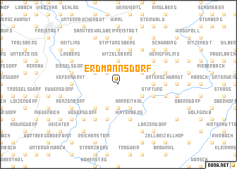 map of Erdmannsdorf