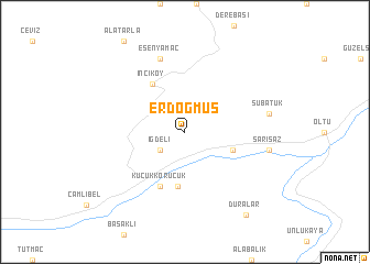 map of Erdoğmuş