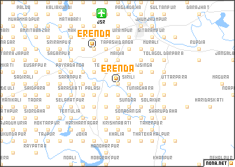 map of Erenda
