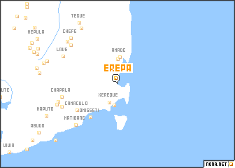 map of Erepa
