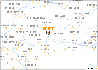 map of Ereta