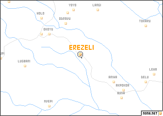 map of Erezeli