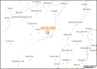map of Eridzor