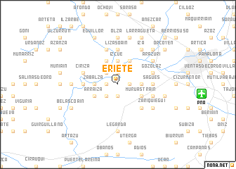 map of Eriete