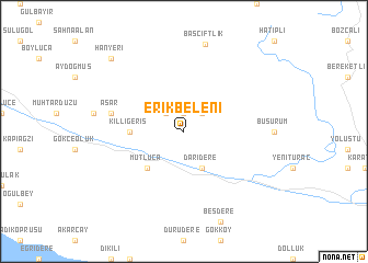 map of Erikbeleni