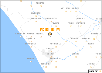 map of Eriklikuyu