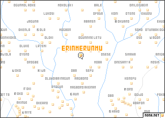 map of Erinmerunmu