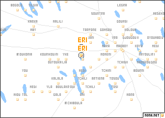 map of Eri