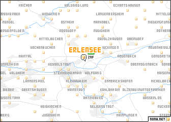 map of Erlensee