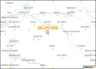 map of Erlestoke