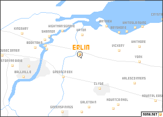 map of Erlin