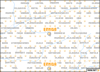 map of Ermida