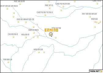 map of Ermino