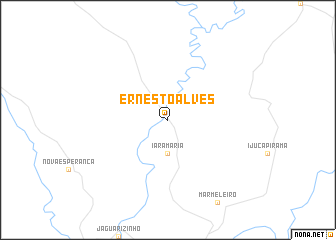 map of Ernesto Alves