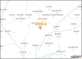 map of Eroğlu