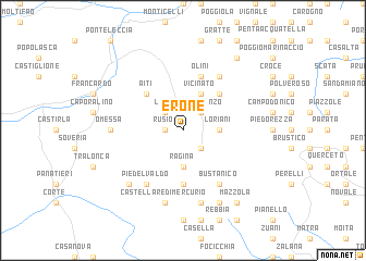 map of Érone