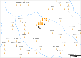 map of Ēro