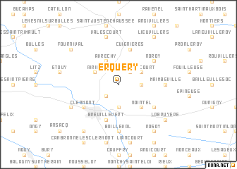 map of Erquery