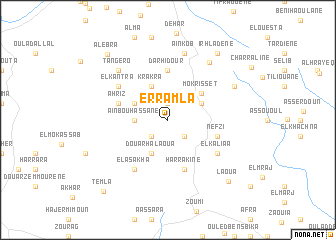 map of Er Ramla