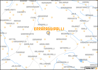 map of Erraraddipalli