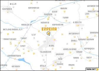 map of Er Reina