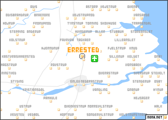 map of Errested