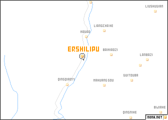 map of Ershilipu