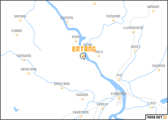 map of Ertang