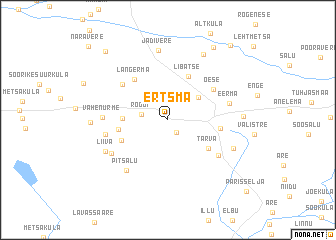 map of Ertsma