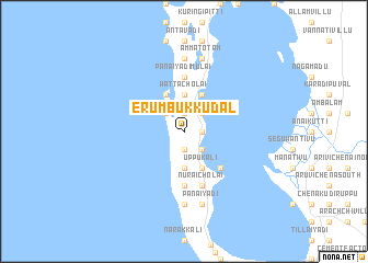 map of Erumbukkudal