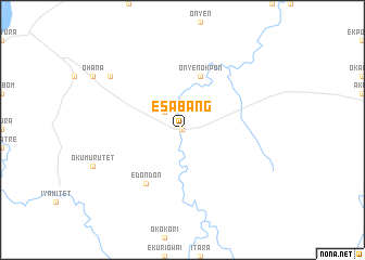map of Esabang