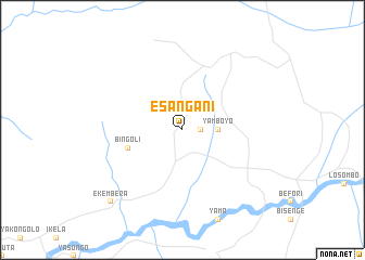 map of Esangani