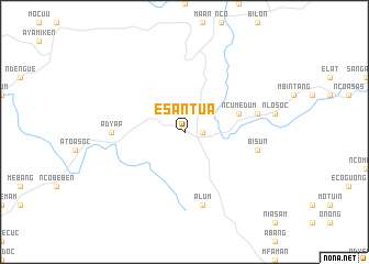 map of Esantua