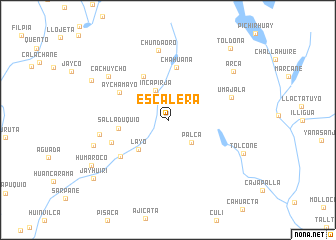 map of Escalera