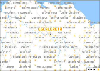 map of Escalereta