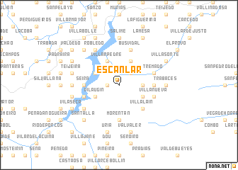 map of Escanlar