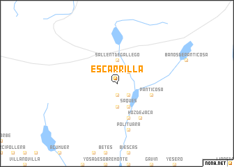 map of Escarrilla