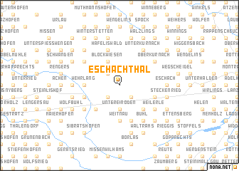 map of Eschachthal