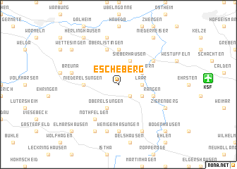 map of Escheberg