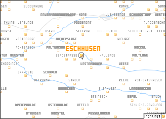 map of Eschhüsen