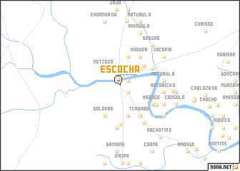 map of Escocha