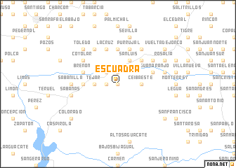 map of Escuadra