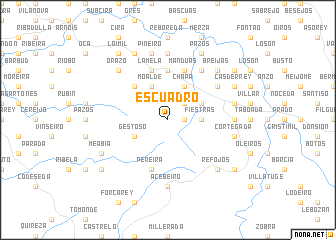 map of Escuadro